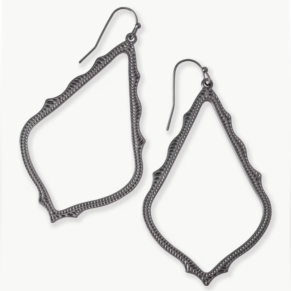 Kendra Scott Sophee Drop Earrings in Gunmetal